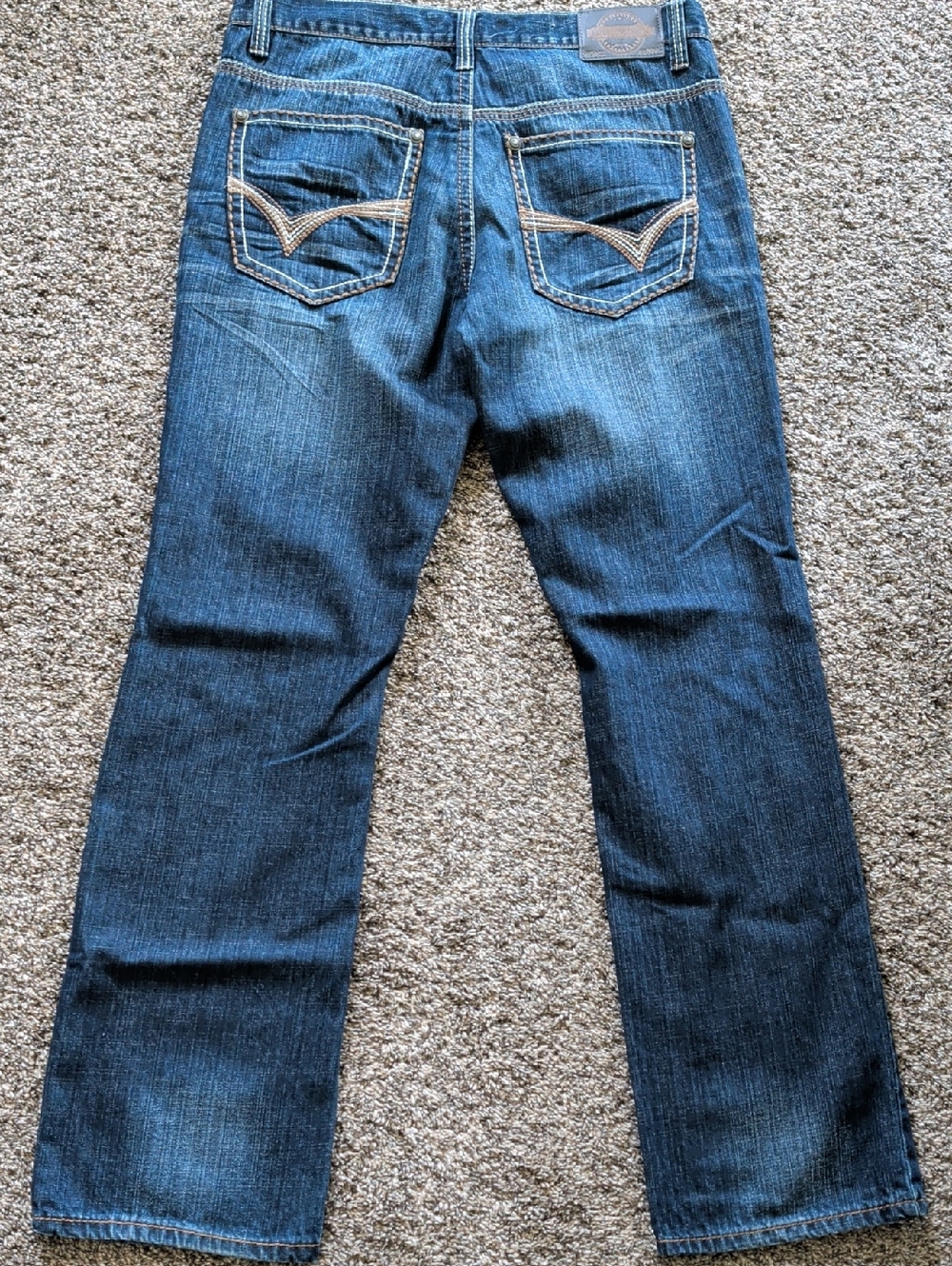 Royal Premium Dark Wash Blue Jeans - 34x32 - Like New